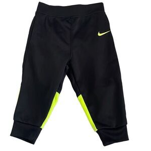Like NWOT! We Baby Nike Black Yellow Joggers - Size 12M